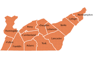 outline of HealthChoices Lehigh Capital Counties in PA